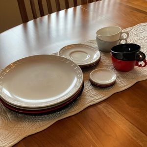 Retro 4 place setting set of Texas Ware!